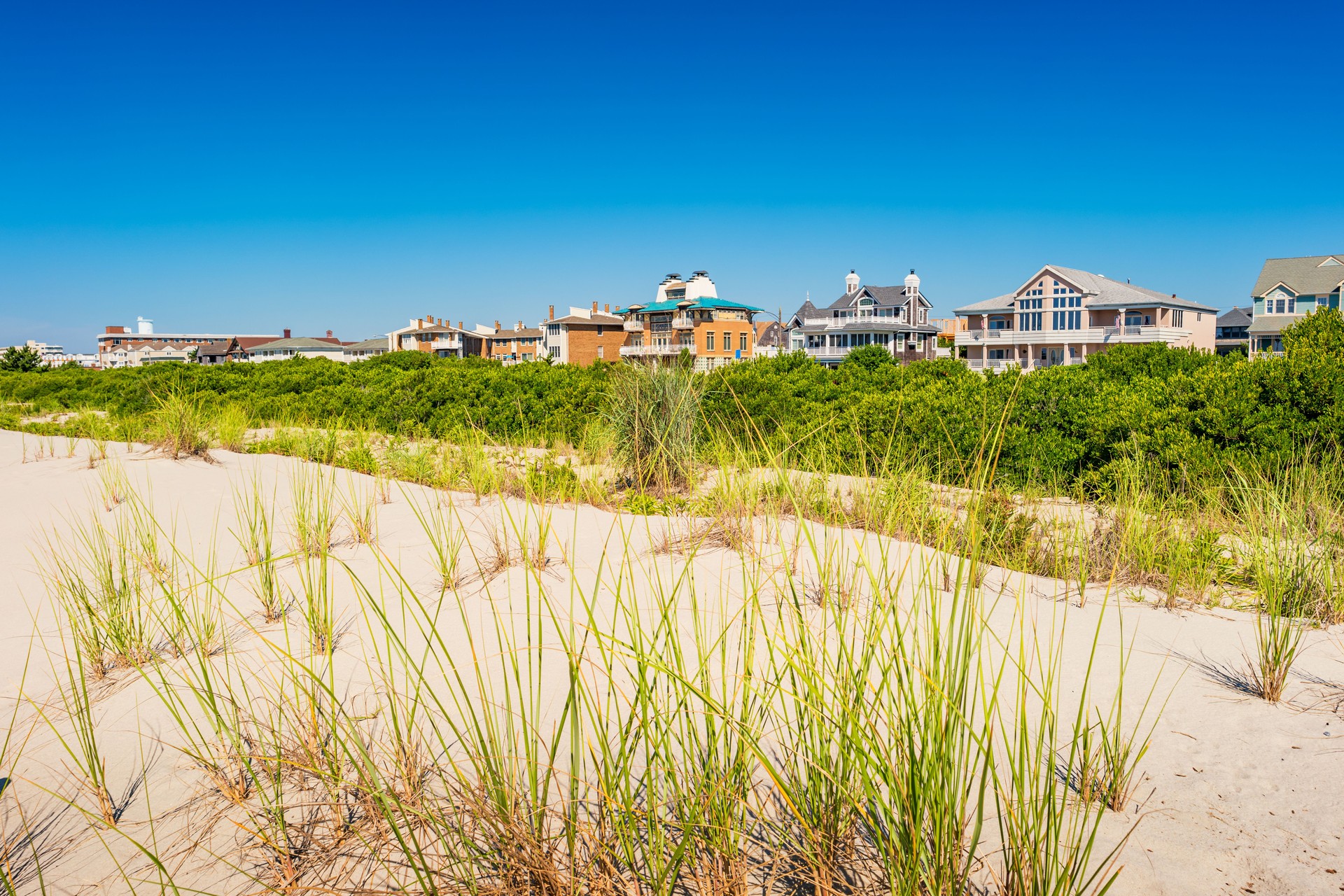 Beach in Cape May New Jersey USA